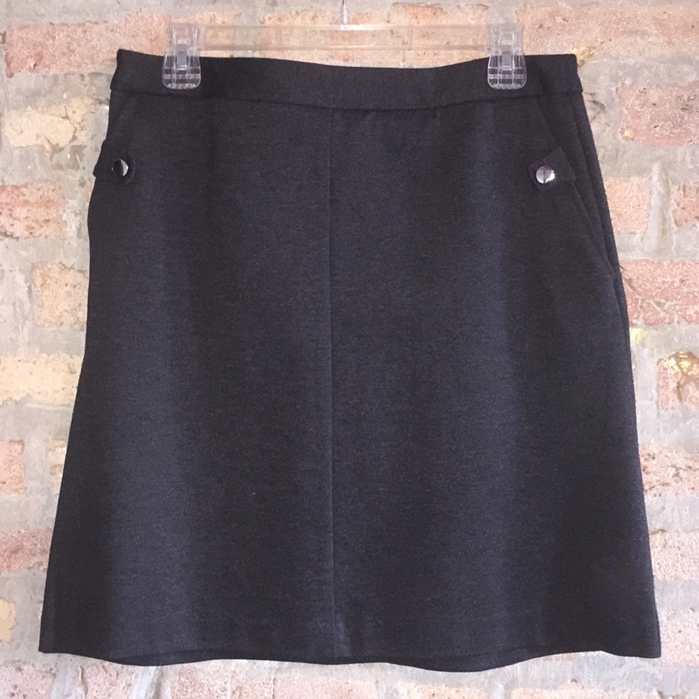 Mario Serrano A-line grey skirt